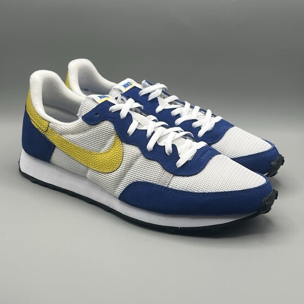 Nike Challenger OG Peace, Love & Basketball Blue Yellow Retro - Men's Size 10.5